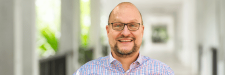Götz Autenrieth im Büro